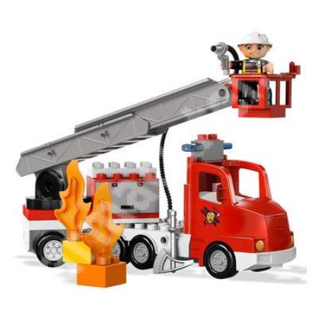 Masina de pompieri Duplo 2-5 ani, L5682, Lego