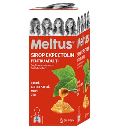 Meltus Expectolin sirop pentru adulti, 100 ml, Solacium Pharma
