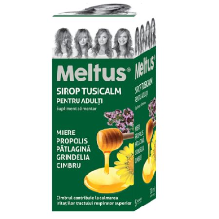 Meltus sirop Tusicalm pentru adulti, 100 ml, Solacium Pharma