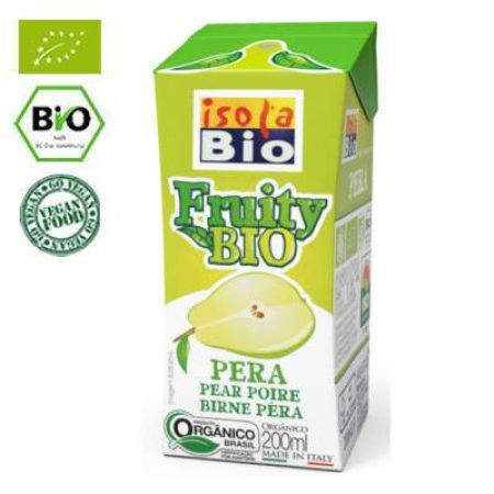 Nectar de pere Bio Fruity, 200 ml, Isola Bio