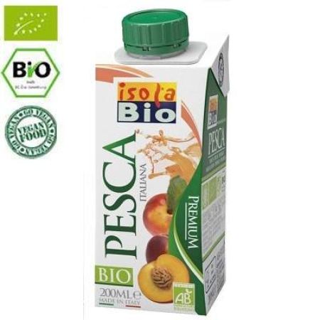 Nectar Bio de piersici, 200 ml, Isola Bio