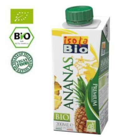 Nectar Premium Bio de ananas, 200 ml, Isola Bio
