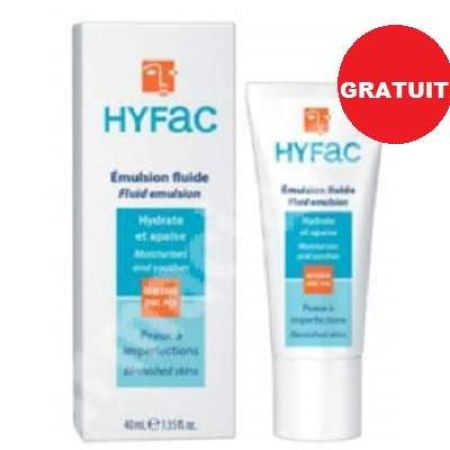 Oferta Pachet Emulsie fluida hidratanta Hyfac 1+1, 40 ml, Moulin Royal Cosmetics