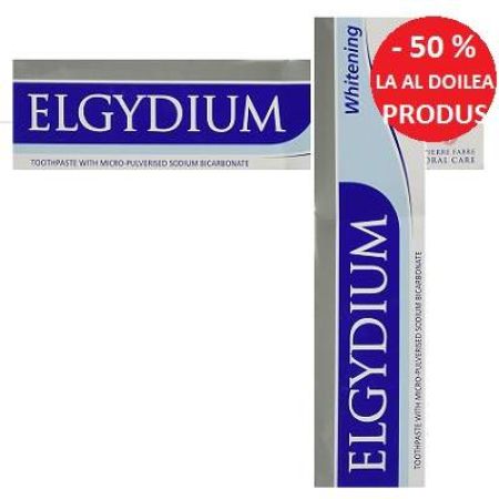 Pachet Pasta de dinti pentru albire, 75+75 ml, Elgydium