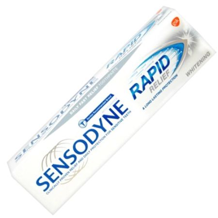 Pasta de dinti Rapid Relief Whitening, 75 ml, Sensodyne