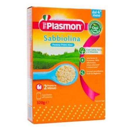 Paste Sabbiolina, +4 luni, 320 g, Plasmon