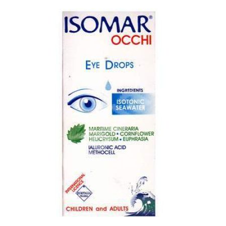 Picaturi de ochi cu apa de mare, 10 ml, Isomar