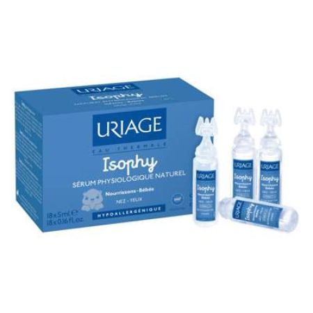Picaturi pentru nas Isophy, 18 x 5 ml, Uriage