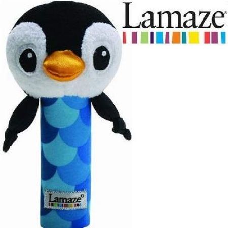 Pinguin zornaitoare jucarie senzoriala, Lamaze