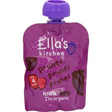 Piure de prune naturale Bio organic, 70 g, Ella s Kitchen