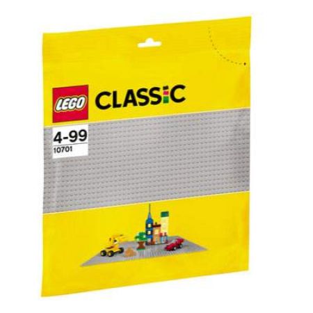 Placa de baza gri Classic, +4 ani, 10701, Lego