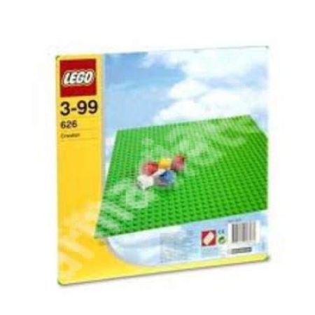 Placa verde +4 ani, 25x25 cm, L626, Lego