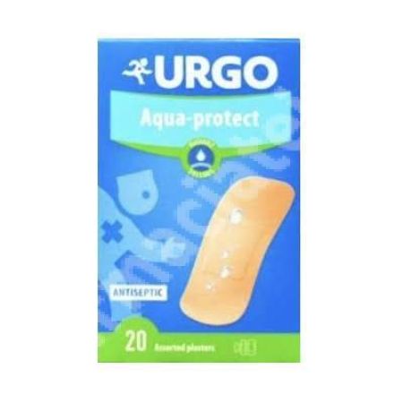 Plasture antiseptic Aqua-Protect, 20 buc, Urgo