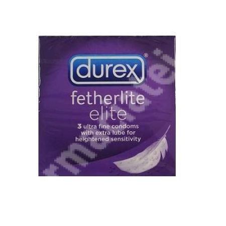 Prezervative Fetherlite Elite, 3 bucati, Durex