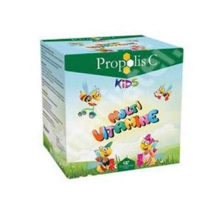 Propolis C Multivitamine Kids, 20 plicuri, Fiterman Pharma  
