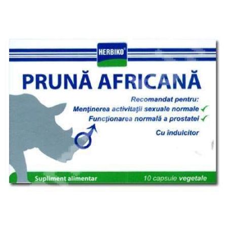 Pruna africana Herbiko, 10 capsule, Abela Pharma
