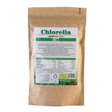 Pulbere Chlorella Ecologica, 125 g, Managis