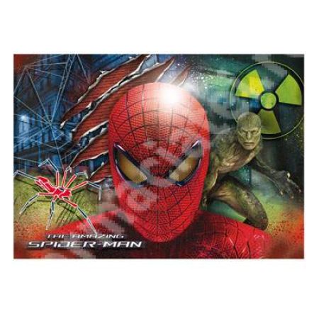 Puzzle 3D Spider-Man, 104 piese+ochelari 3D, CL20047, Clementoni