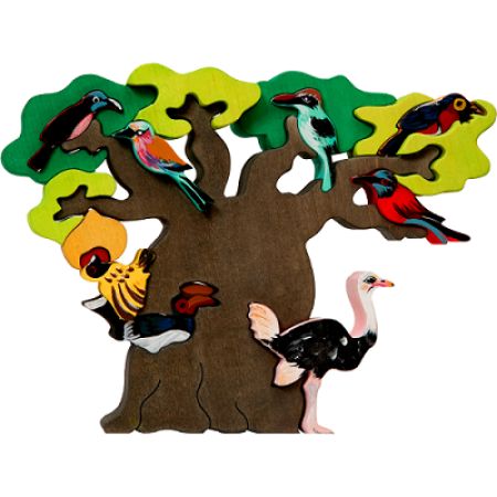 Puzzle Copac African, 10002, Fauna