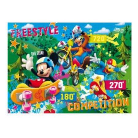 Puzzle de podea Mickey Mouse, 40 piese, CL25436, Clementoni