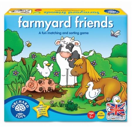 Puzzle educativ Prietenii la Ferma, Orchard Toys