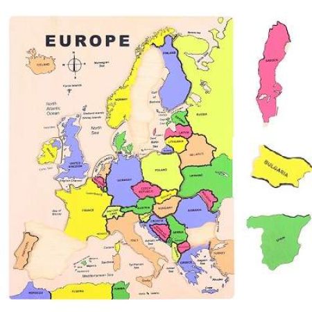 Puzzle Europa, BJ 306, Bigjigs