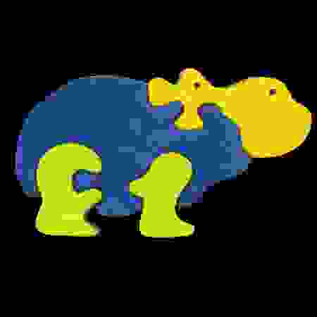 Puzzle Mini Hipopotam, 11025, Fauna