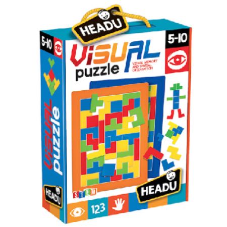 Puzzle Vizual, +5ani, 20812, Headu