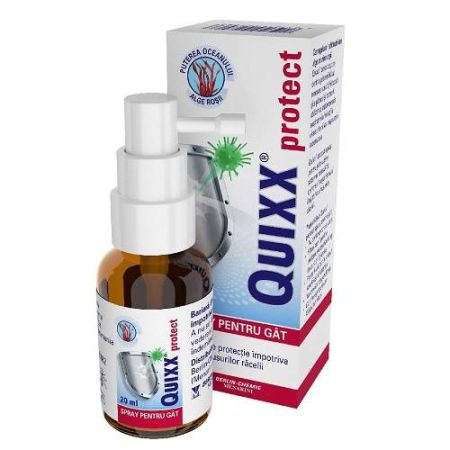 Quixx Protect spray pentru gat, 20 ml, Pharmaster