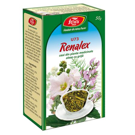 Renalex ceai, U73, 50g, Fares