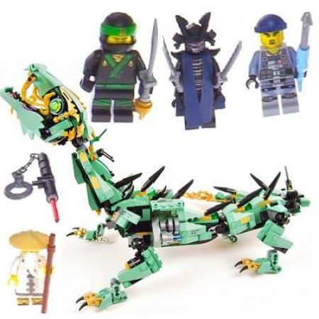 Robotul Balaur Ninja Verde, L70612, Lego Ninjago