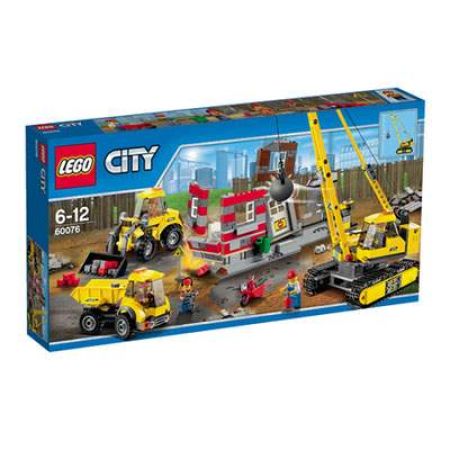 Santier de demolari City, 6-12 ani, L60076, Lego