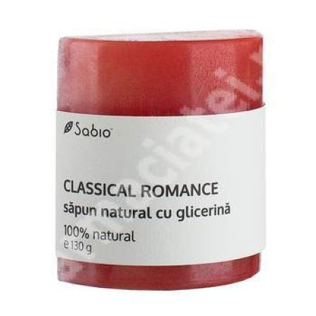 Sapun cu glicerina Classical Romance, 130 g, Sabio