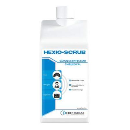 Sapun dezinfectant chirurgical Hexio-Scrub, 1 L, Hexi Pharma