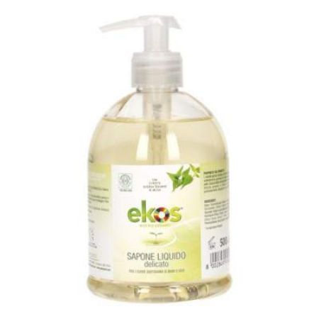 Sapun lichid delicat Eco Bio pentru maini si fata Ekos, 500 ml, Pierpaoli