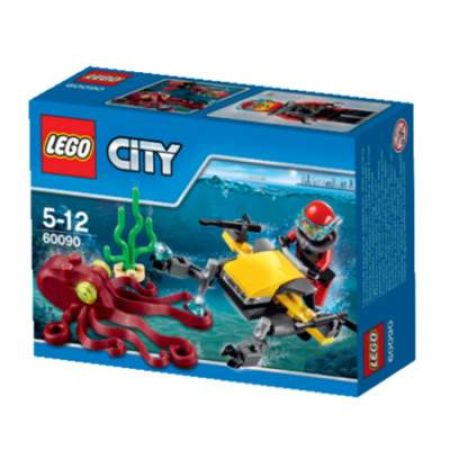 Scuter se scafandru City, 5-12 ani, L60090, Lego