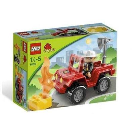 Seful pompierilor Duplo 2-5 ani, L6169, Lego