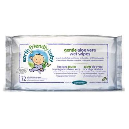 Servetele Organice pentru bebelusi, 72 bucati, Earth Friendly Baby