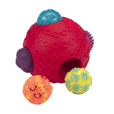 Set 5 mingi colorate, B.Toys