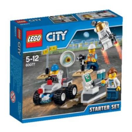 Set pentru incepatori Baza spatiala City, 5-12 ani, L60077, Lego