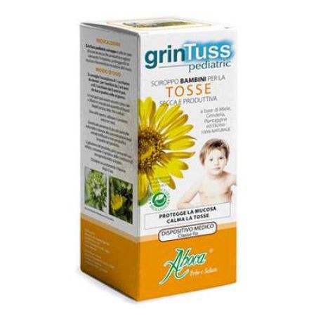 Sirop de tuse pentru copii GrinTuss Pediatric, 210 ml, Aboca