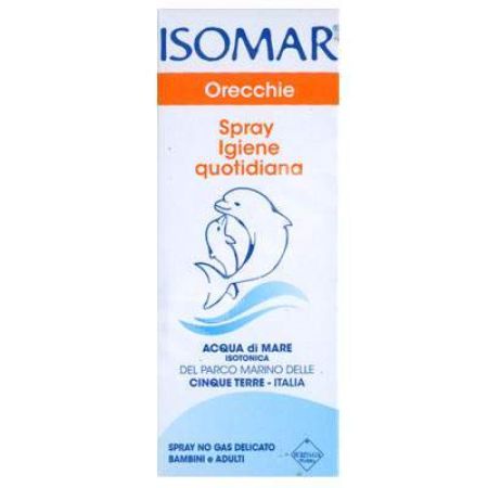 Spray cu apa de mare pentru igiena urechilor, 50 ml, Isomar
