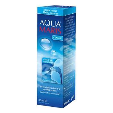 Spray nazal Aqua Maris Classic, 30 ml, Walmark
