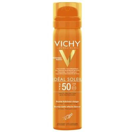 Spray Protectie invizibila SPF50+ Ideal Soleil, 75ml, Vichy