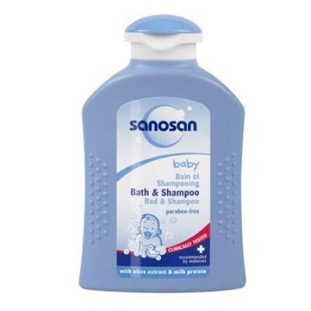 Spumant si sampon pentru copii, 200 ml, Sanosan