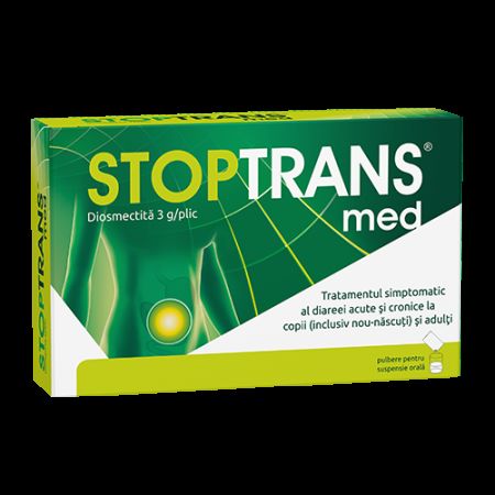 StopTrans med pulbere suspensie orala 10 plicuri, Fiterman Pharma