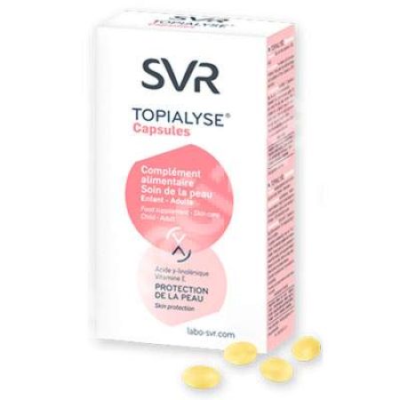 Supliment nutritional pentru piele uscata Topialyse, 60 capsule, Svr