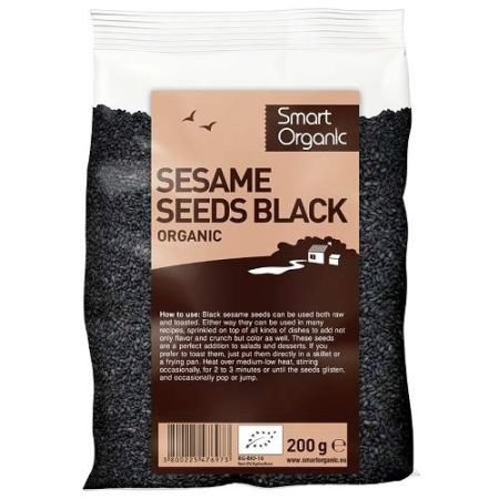 Susan negru Bio, 200 g, Dragon Superfoods