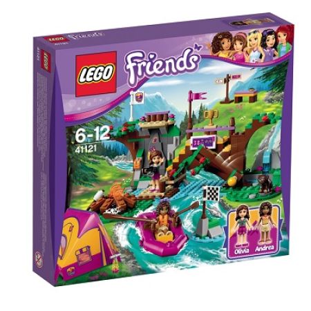 Tabara de aventuri Rafting, 6-12 ani, L41121, Lego Friends