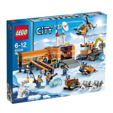 Tabara de baza arctica City, 6-12 ani, L60036, Lego